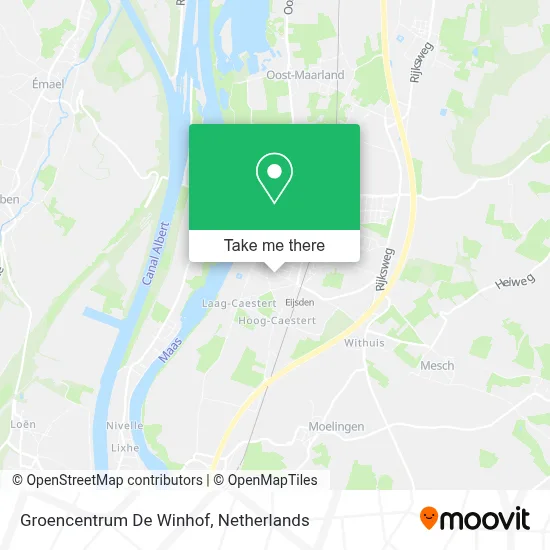 Groencentrum De Winhof map