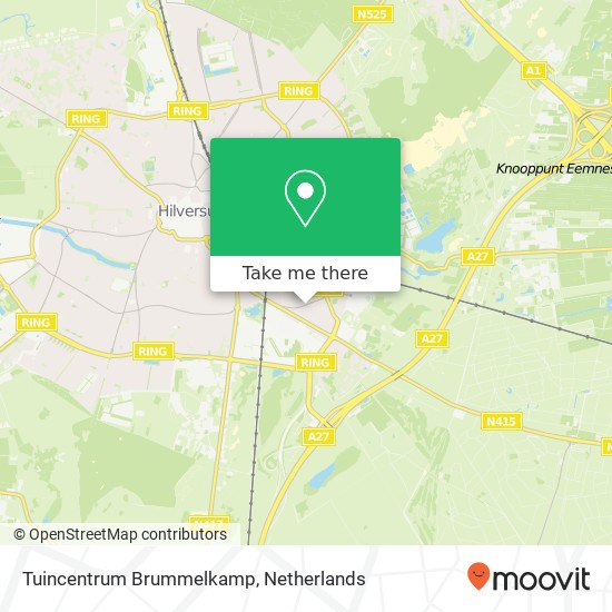 Tuincentrum Brummelkamp map