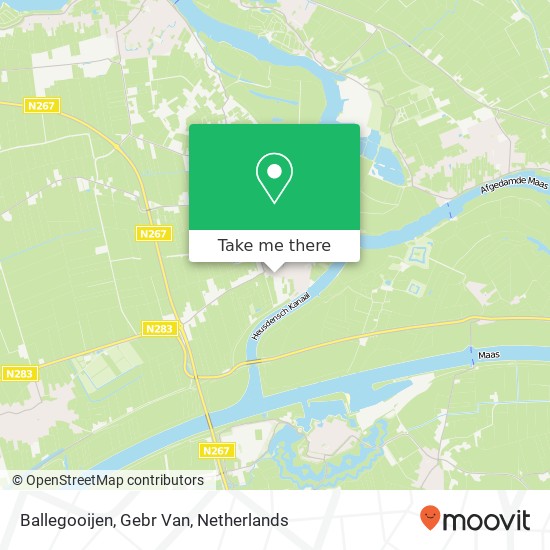 Ballegooijen, Gebr Van map