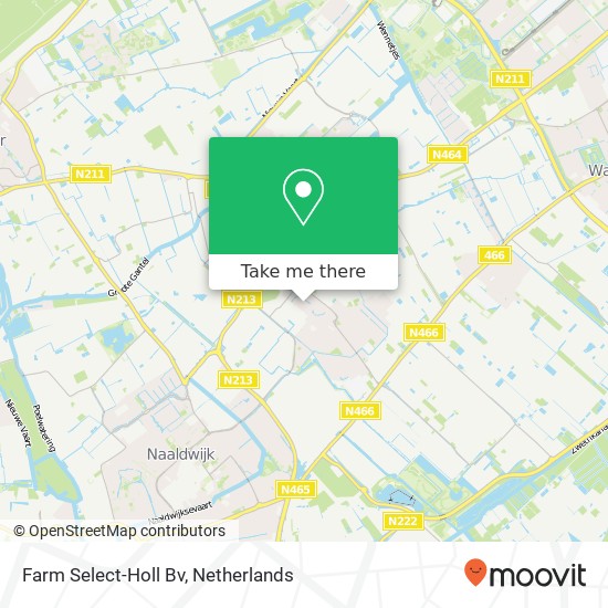 Farm Select-Holl Bv map