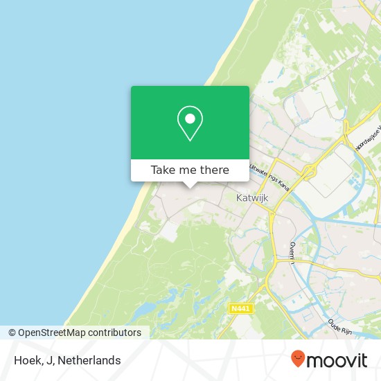 Hoek, J map