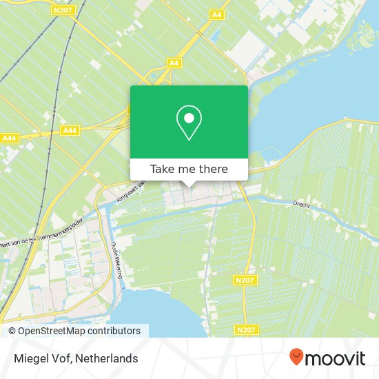 Miegel Vof map
