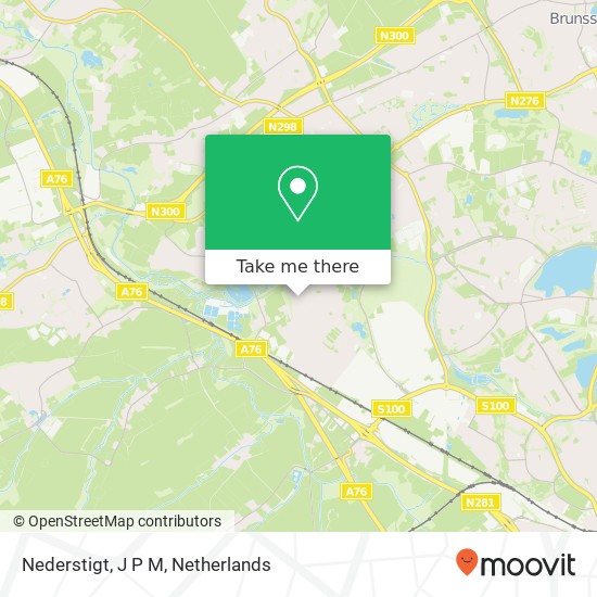 Nederstigt, J P M map