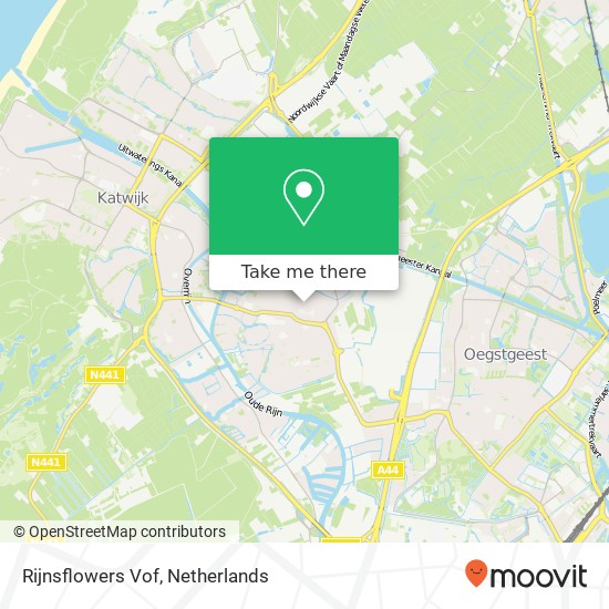 Rijnsflowers Vof map