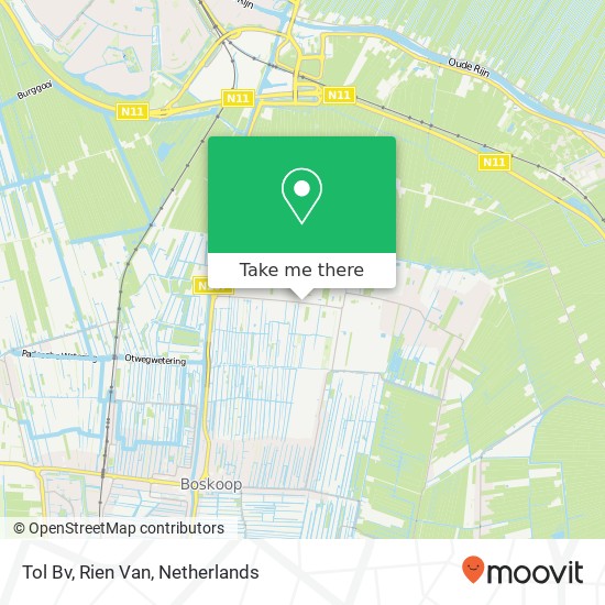 Tol Bv, Rien Van map