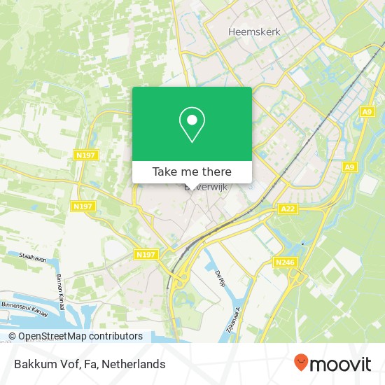 Bakkum Vof, Fa map