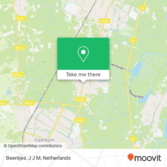 Beentjes, J J M map