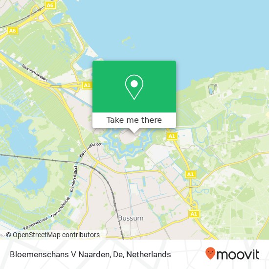 Bloemenschans V Naarden, De Karte