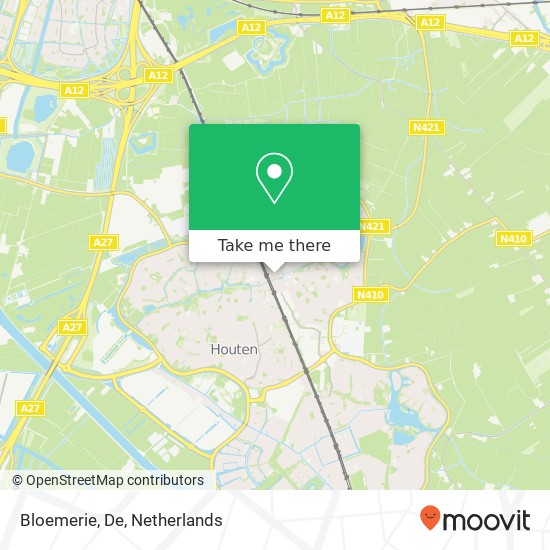 Bloemerie, De map