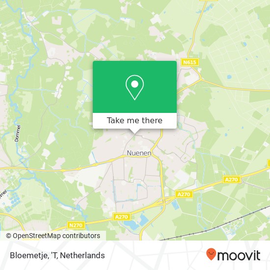 Bloemetje, 'T map