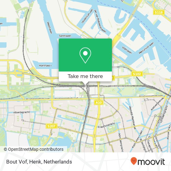 Bout Vof, Henk map