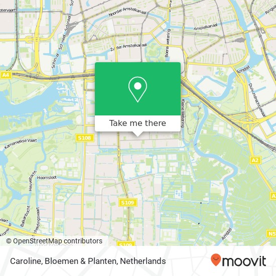 Caroline, Bloemen & Planten map