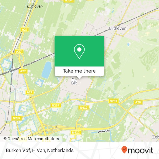 Burken Vof, H Van map