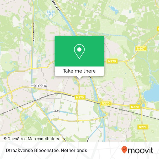 Dtraakvense Bleoenstee map