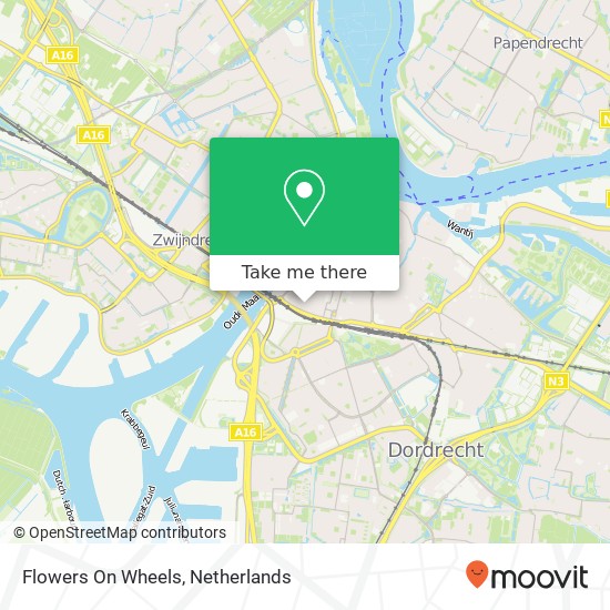 Flowers On Wheels map