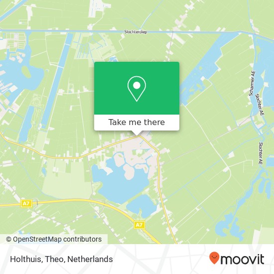 Holthuis, Theo map