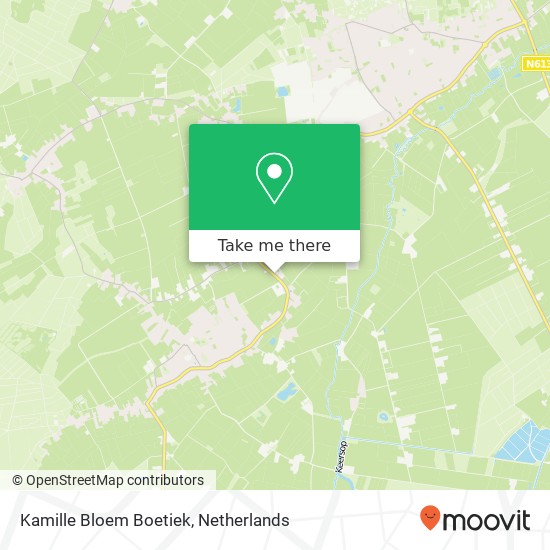 Kamille Bloem Boetiek map