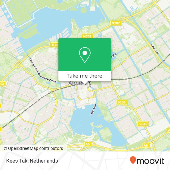 Kees Tak map