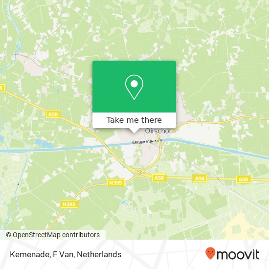 Kemenade, F Van map