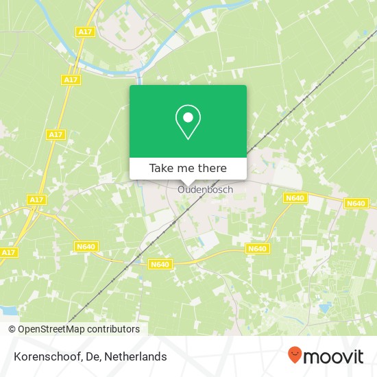 Korenschoof, De map