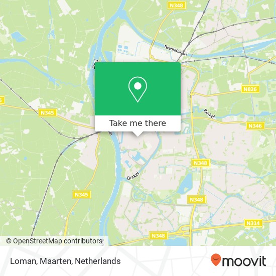Loman, Maarten map