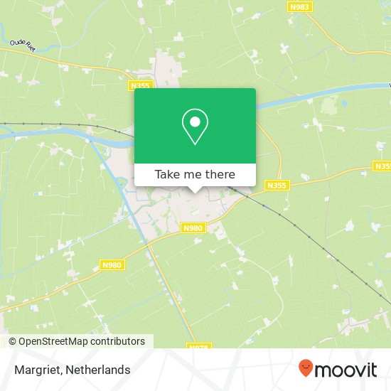 Margriet map