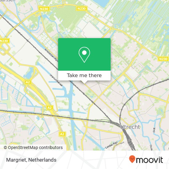 Margriet map