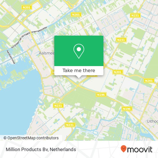 Million Products Bv map