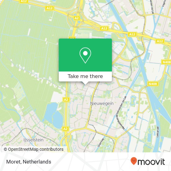 Moret map