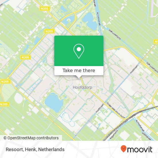 Resoort, Henk map