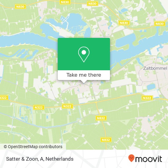 Satter & Zoon, A map