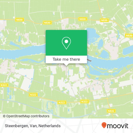 Steenbergen, Van map