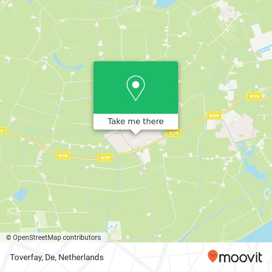 Toverfay, De map
