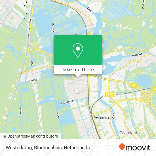 Westerkoog, Bloemenhuis map