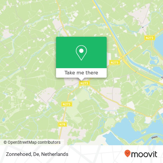 Zonnehoed, De map