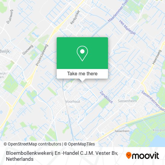 Bloembollenkwekerij En -Handel C.J.M. Vester Bv map