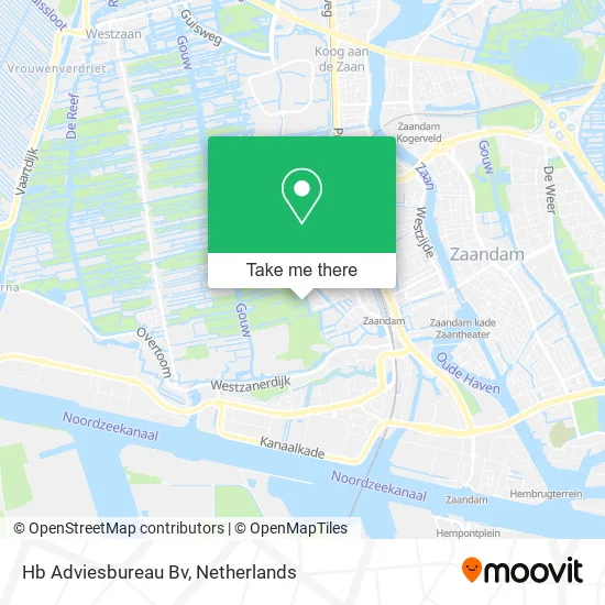 Hb Adviesbureau Bv map