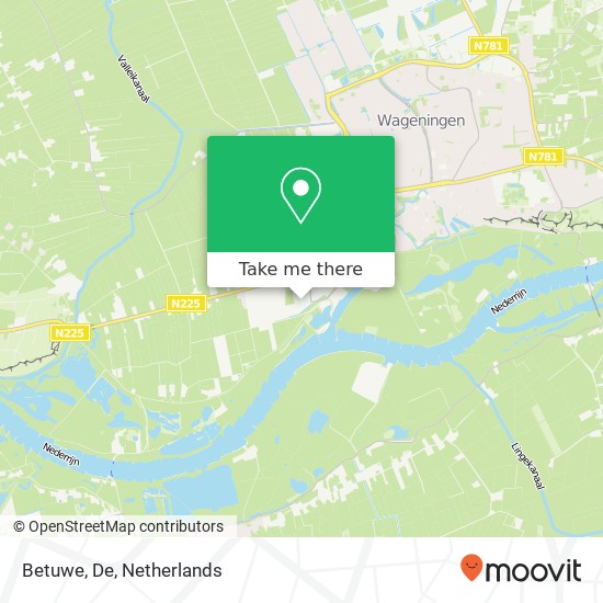 Betuwe, De Karte