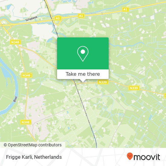 Frigge Karli map