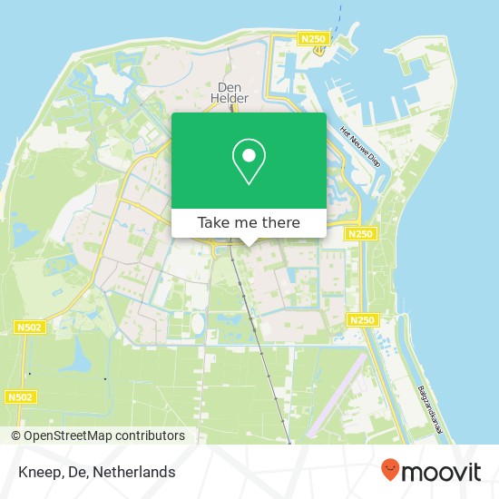 Kneep, De map