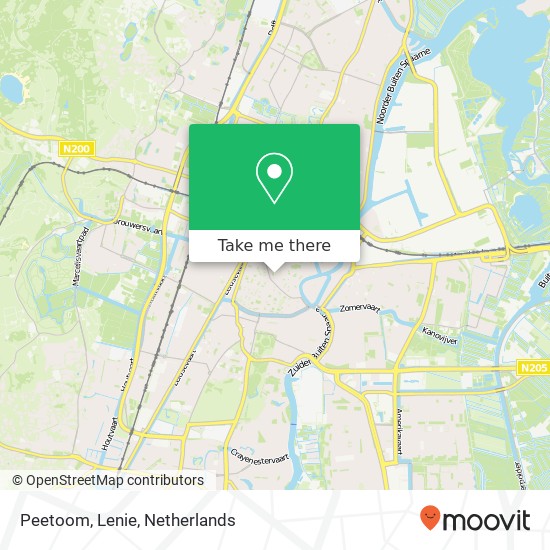 Peetoom, Lenie map