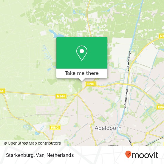 Starkenburg, Van map