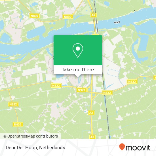 Deur Der Hoop map