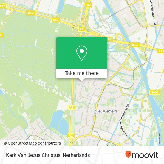 Kerk Van Jezus Christus map