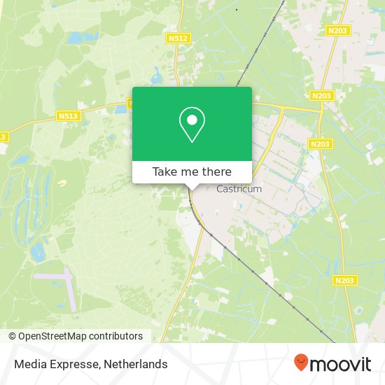 Media Expresse map