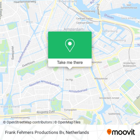Frank Fehmers Productions Bv map
