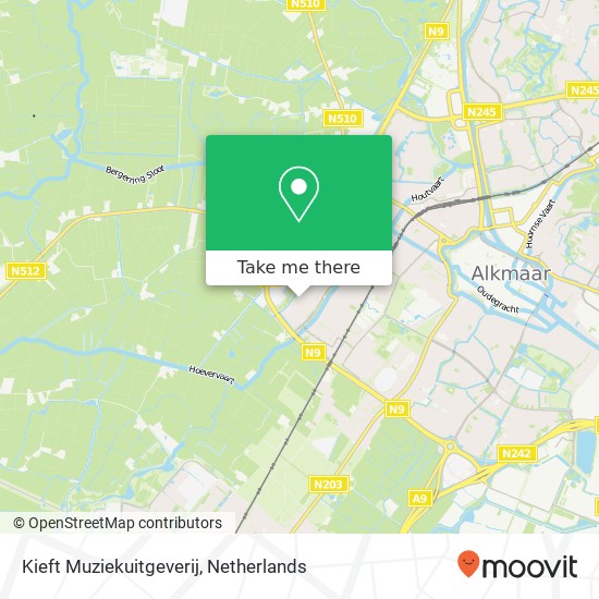 Kieft Muziekuitgeverij map