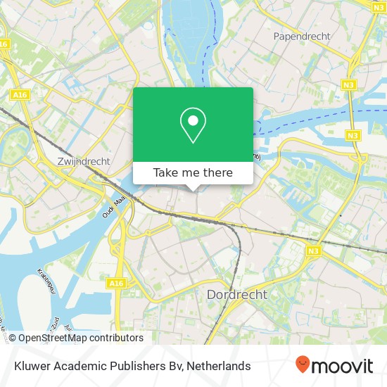 Kluwer Academic Publishers Bv map