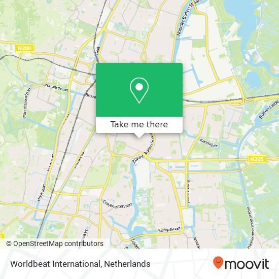 Worldbeat International map
