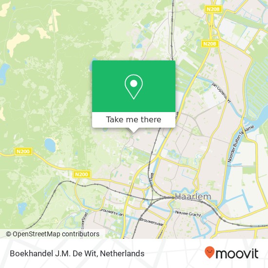 Boekhandel J.M. De Wit map